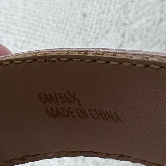 Mix No. 6 Sundra Sandal Metallic Pink Platform Heels - Picture 10 of 12